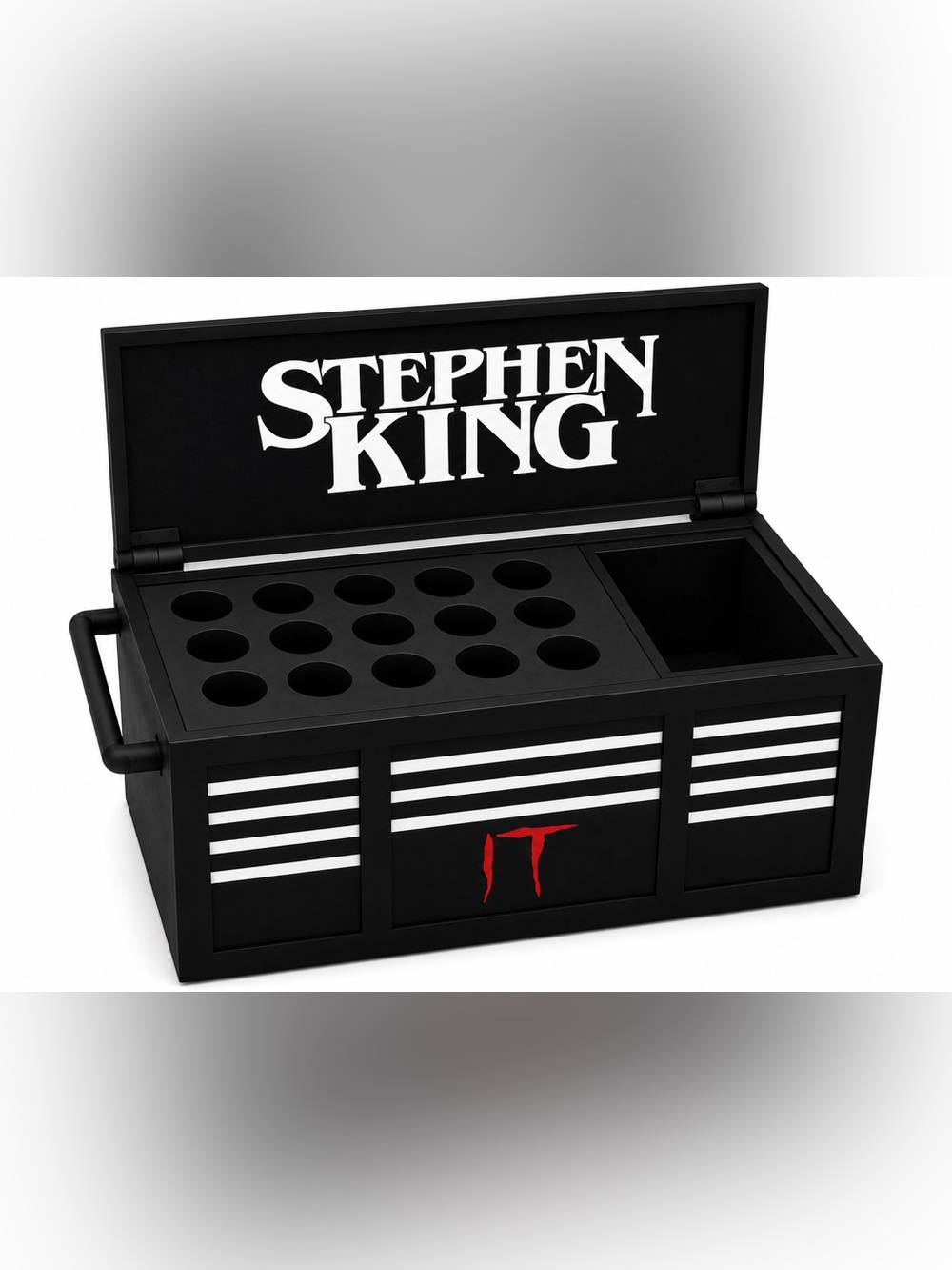 Stephen King It Mini Toolbox Pen And Trinket Holder Desk Top Organizer